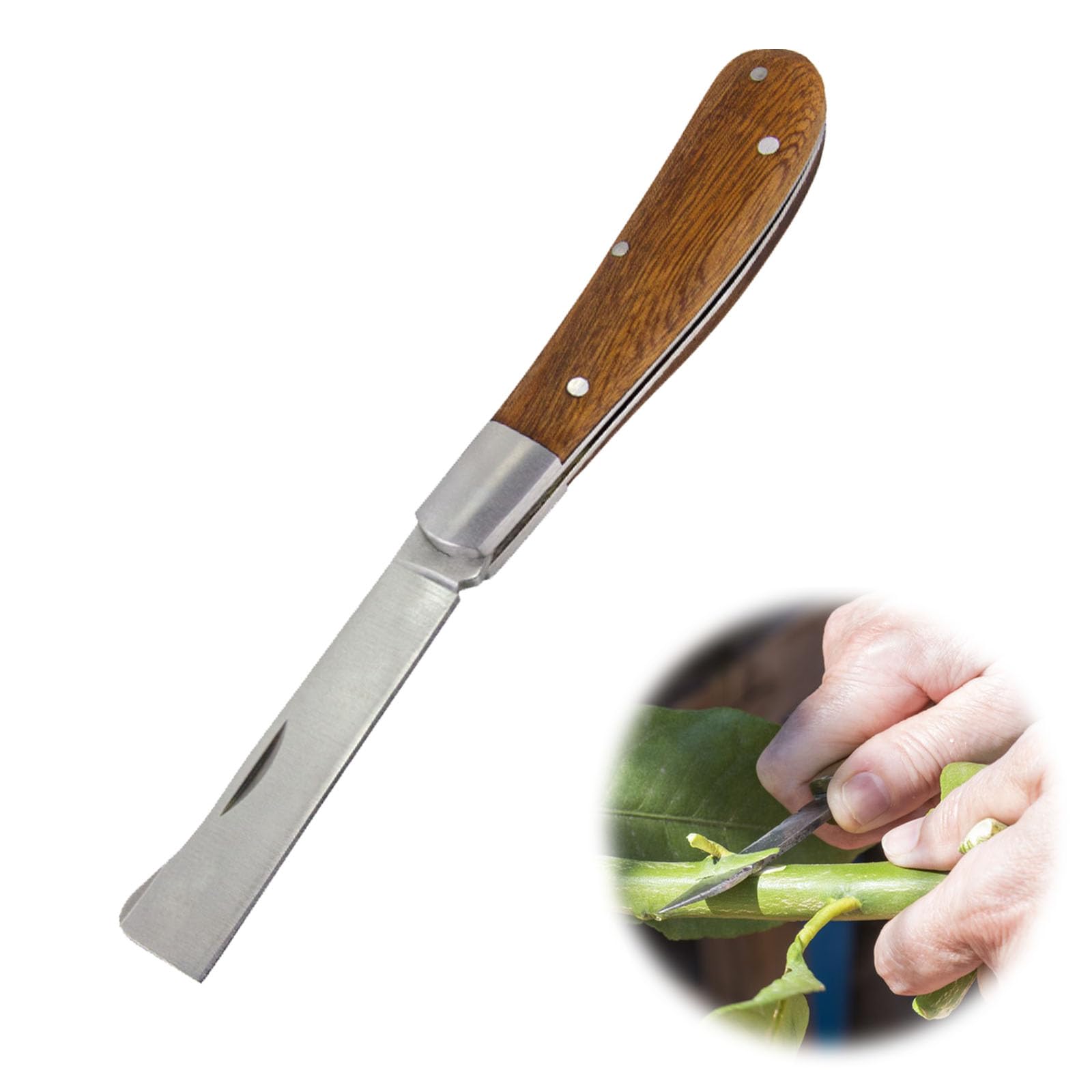 Coltello da Potatura,Coltello per Il Raccolto,Coltello Pieghevole Tascabile,Coltello da Innesto,Coltello Pieghevole,Coltello Tascabile in Acciaio Inossidabile,Coltello da Innesto Professionale