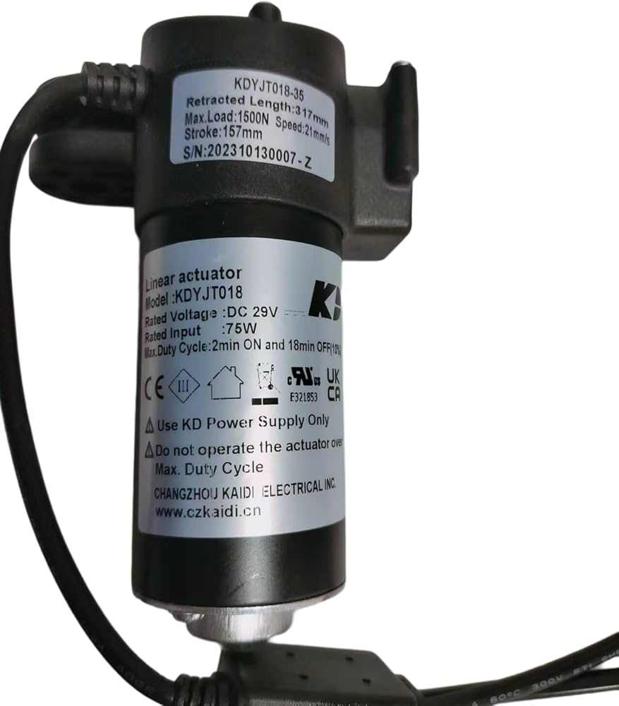 Kroshine Power Recliner Motor Replacement with Cord Model KDYJT018