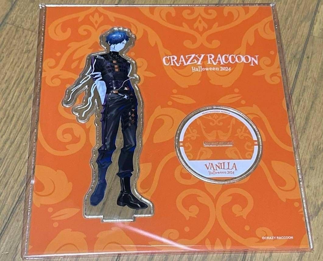 Crazy Raccoon アクリルスタンド ハロウィン vanilla CRAZYRACCOON CR
