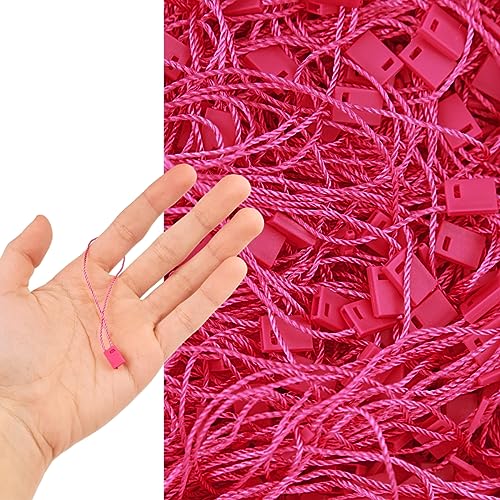 Lacre De Autenticidade Para Artesanato Tag - 200 Uni - Roupa - Rosa Escuro - 312 - nybc