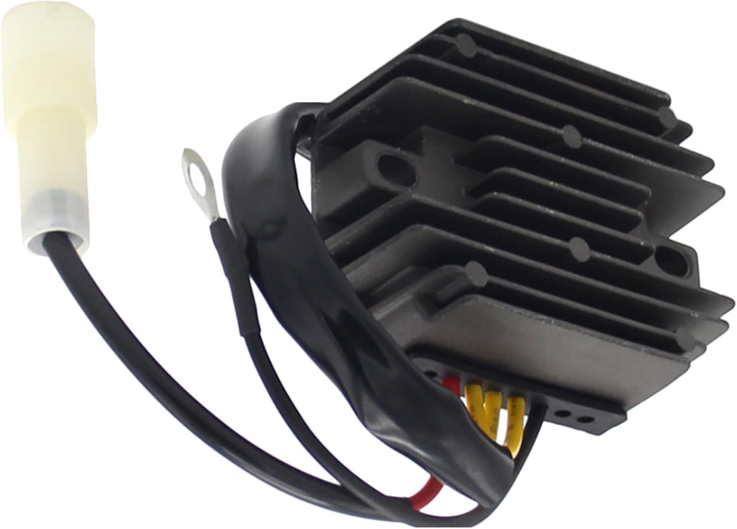 Riloer 1pc 853811T10 898103T14, Motorcycle Voltage Regulator, Fit for Tohatsu MFS25 MFS25B, MFS30 MFS30B, Compatible with Mercury Outboard F25 F30