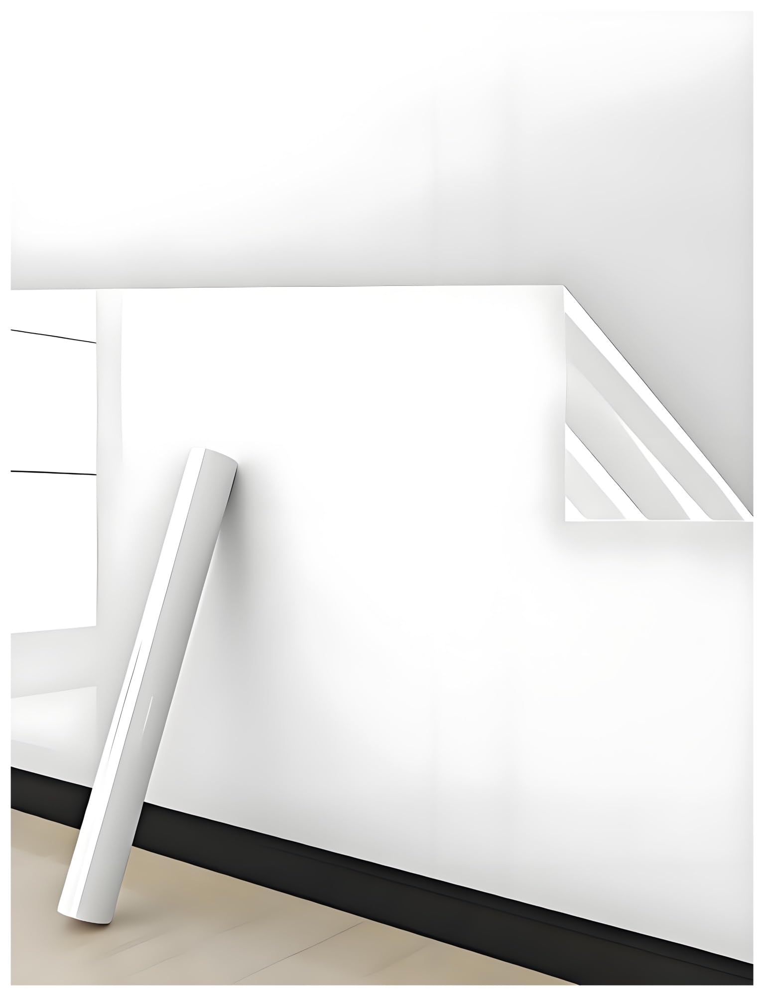 Película protectora de pared no estática, papel de Contacto transparente for paredes, adhesivo de pared resistente al aceite for sala de estar, cocina y comedor(W:60cm/23.6in,L:500cm/196.9in)