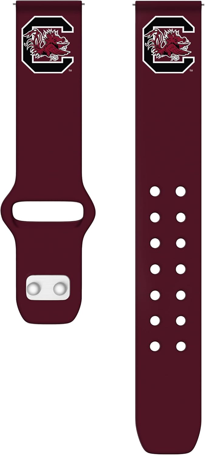 Affinity Bands South Carolina Gamecocks HD Watch Band Compatible with Samsung Galaxy Watch and more