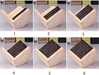 Vista 5 de Rompecabezas de madera con forma de cubo, regalos para rellenar calcetines, rompecabezas de madera, rompecabezas lógico en forma de T, rompecabezas