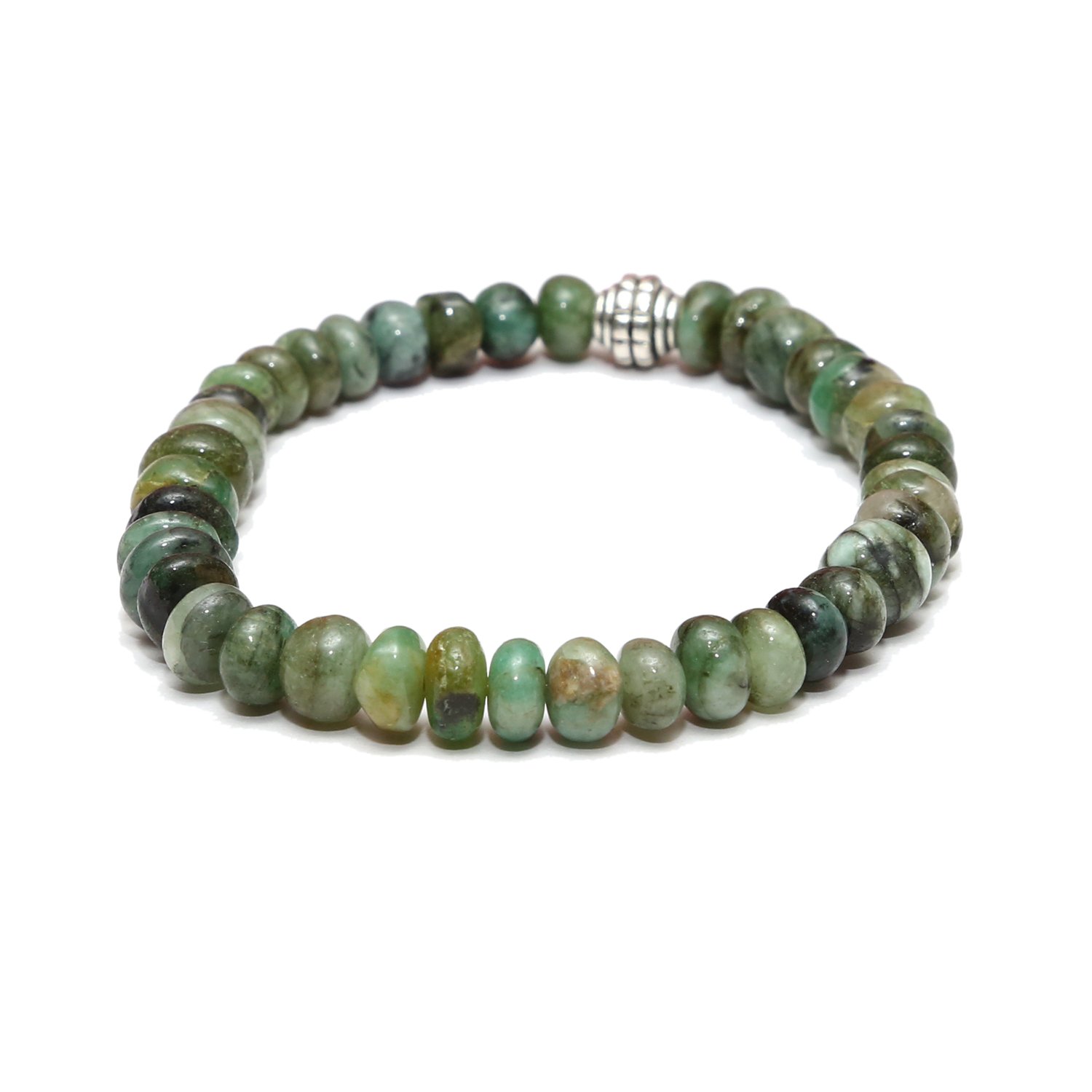 Aqeeqee With Emerald Bracelet For Unisex Adult (green) (B0743D3DV3) Amazon Price History, Amazon Price Tracker