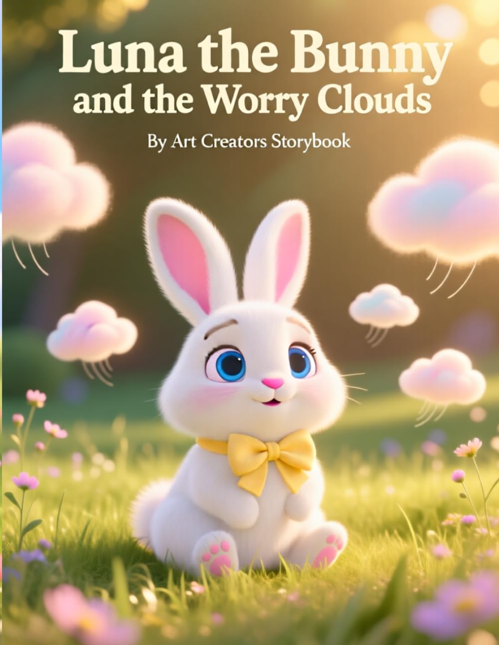 Luna the Bunny and the Worry Clouds: A Gentle Picture Book About Anxiety, Overthinking, and Feeling Safe for Kids Ages 3–7 (Luna the Bunny Social-Emotional Learning)