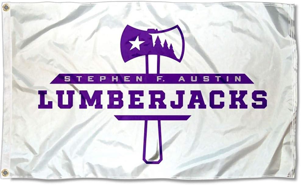 Stephen F. Austin Lumberjacks White Flag