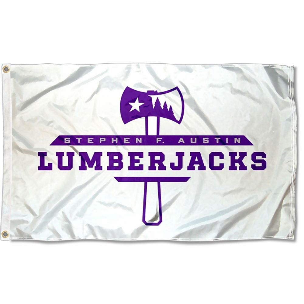 Stephen F. Austin Lumberjacks White Flag