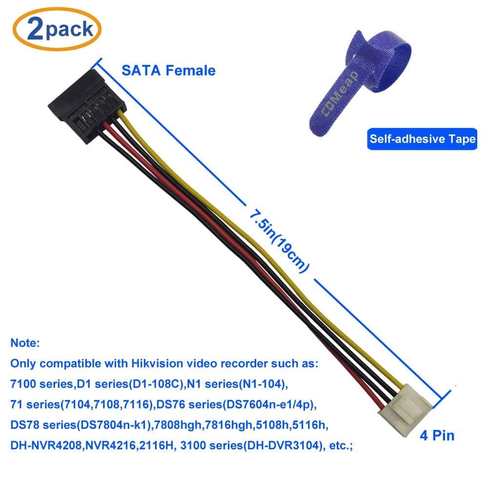 SATAケーブル 黒 15ピン ハードドライブ アダプター 60cm Amazon.co.jp: ミニ4ピンIDEからSATAへ15ピンハードドライブ電源