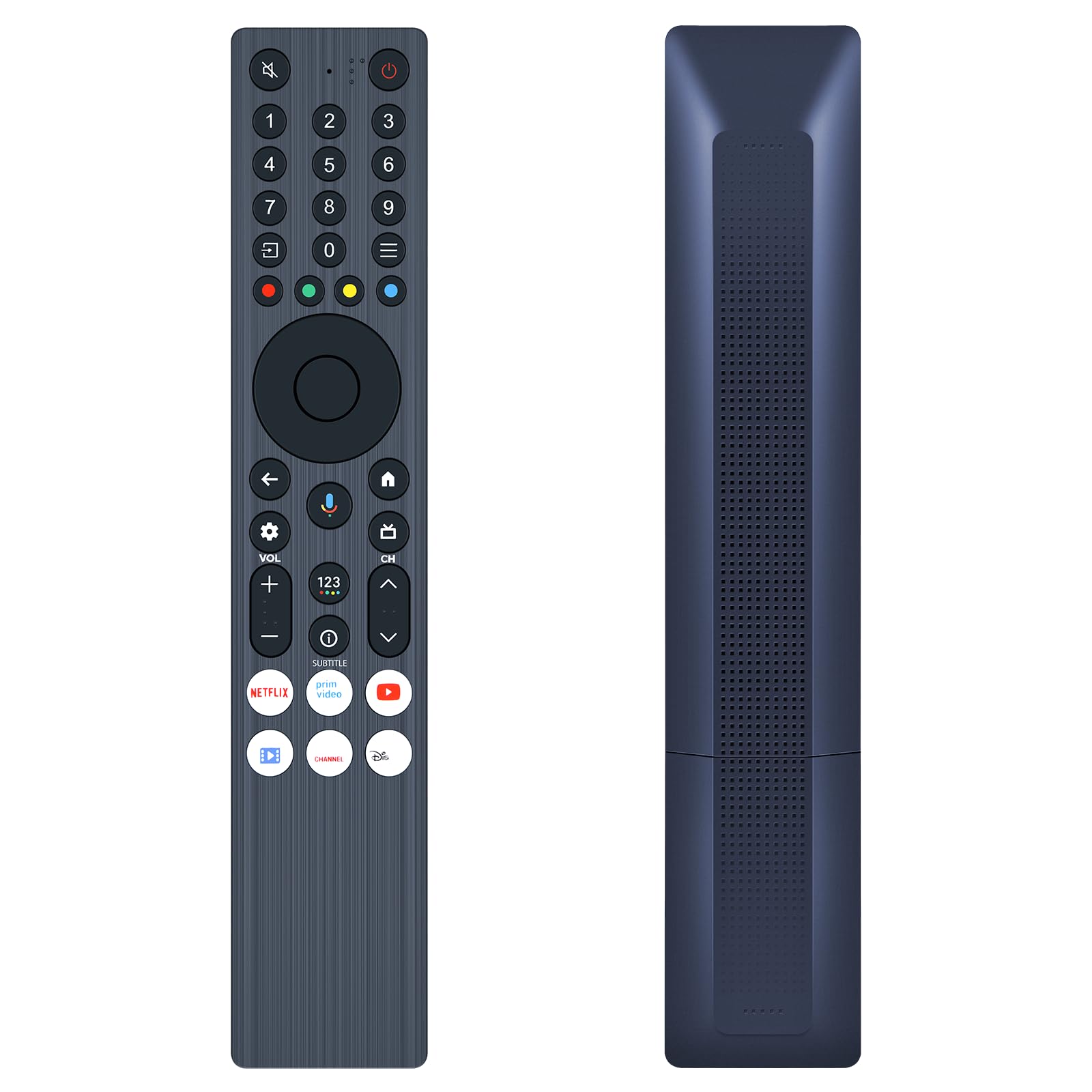 VINABTY Mando A Distancia Por Voz De Repuesto Para TV TCL 32V5C, 40V5C, 43V5C, 50V6C, 55V6C, 65V6C Y 75V6C (requiere Emparejamiento)