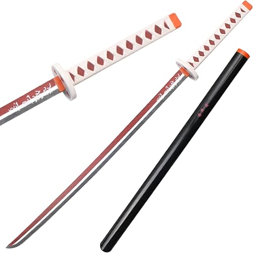 Miniatura 2 de Espada samurái de espuma de fantasía Demon Nichirin de 41"