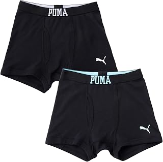 PUMA(プーマ) ボクサーブリーフキッズ ショーツ 2枚セット 男の子 前開き ボーイズ 子供 ジュニア 肌着 インナー ブリーフ 下着 通気 柔らかいボーイズ