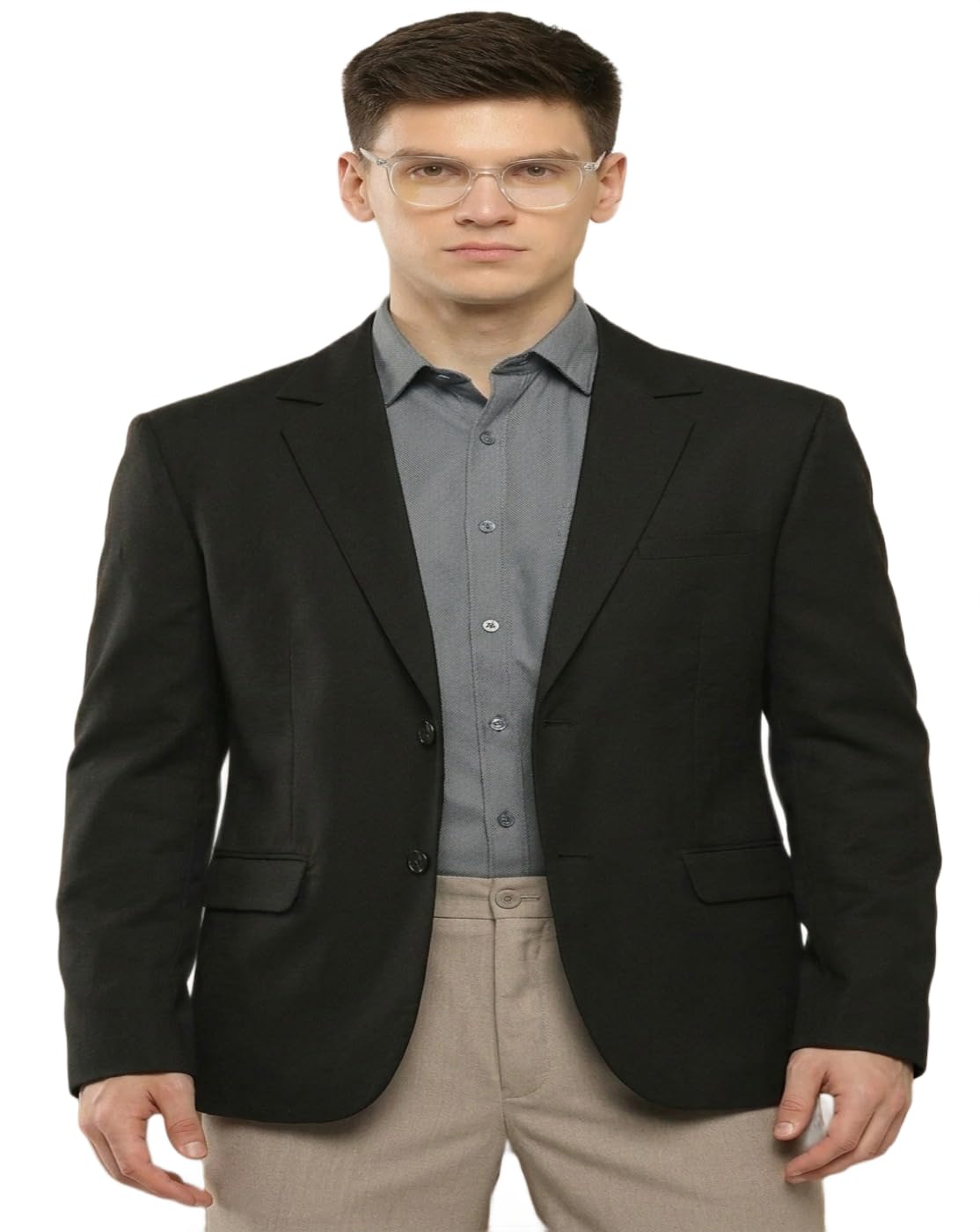moonxs Men's Formal Blazer | Fully Lined | Slim Fit | Professional Jacket | Premium Business Formal Suit | Office | Wedding | All Purpose-picture-13