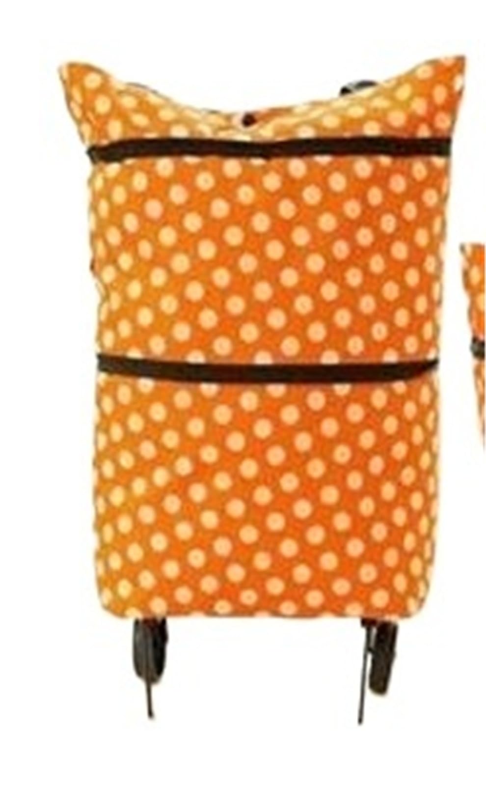 Foldable Shopping Bag with Wheels Foldable Bag Reusable Shopping Trolley Bags On Wheels Cart(Color 1)