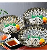 Amazon.co.jp: 関とら ふぐ刺身 セット 17cm皿 3皿セット ふぐ刺し て