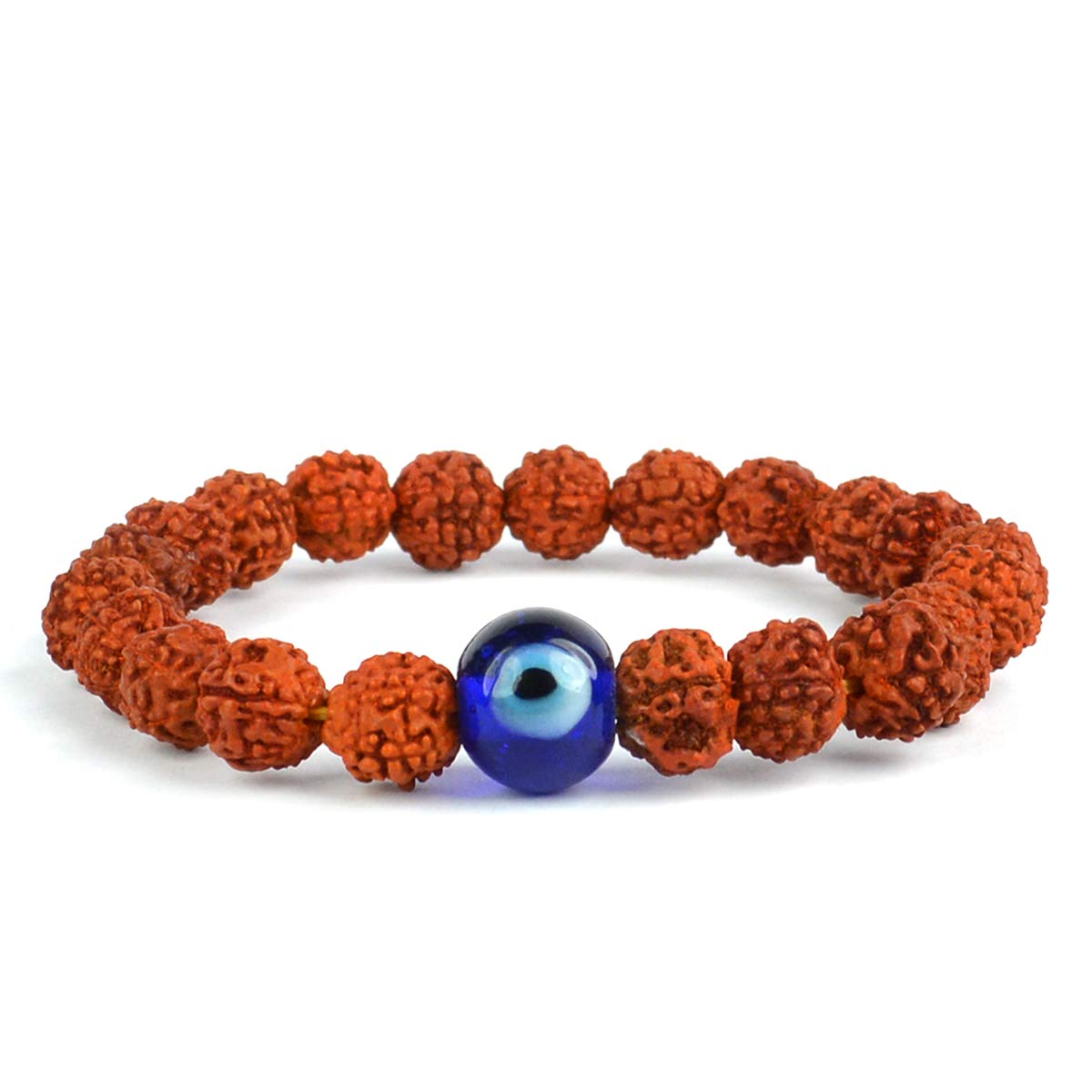 Reiki Crystal Products Natural Rudraksha Bracelet, Evil Eye Bracelet, 8 mm Bead for Men and Women Pack of 1 pc (B08DKY5KF5) Amazon Price History, Amazon Price Tracker