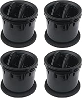 Vista 2 de TQPONLY Calentador de CA para salpicadero, conducto de aire, rejilla de ventilación (negro) compatible con Ford F150/2006-2008 Lincoln Mark LT