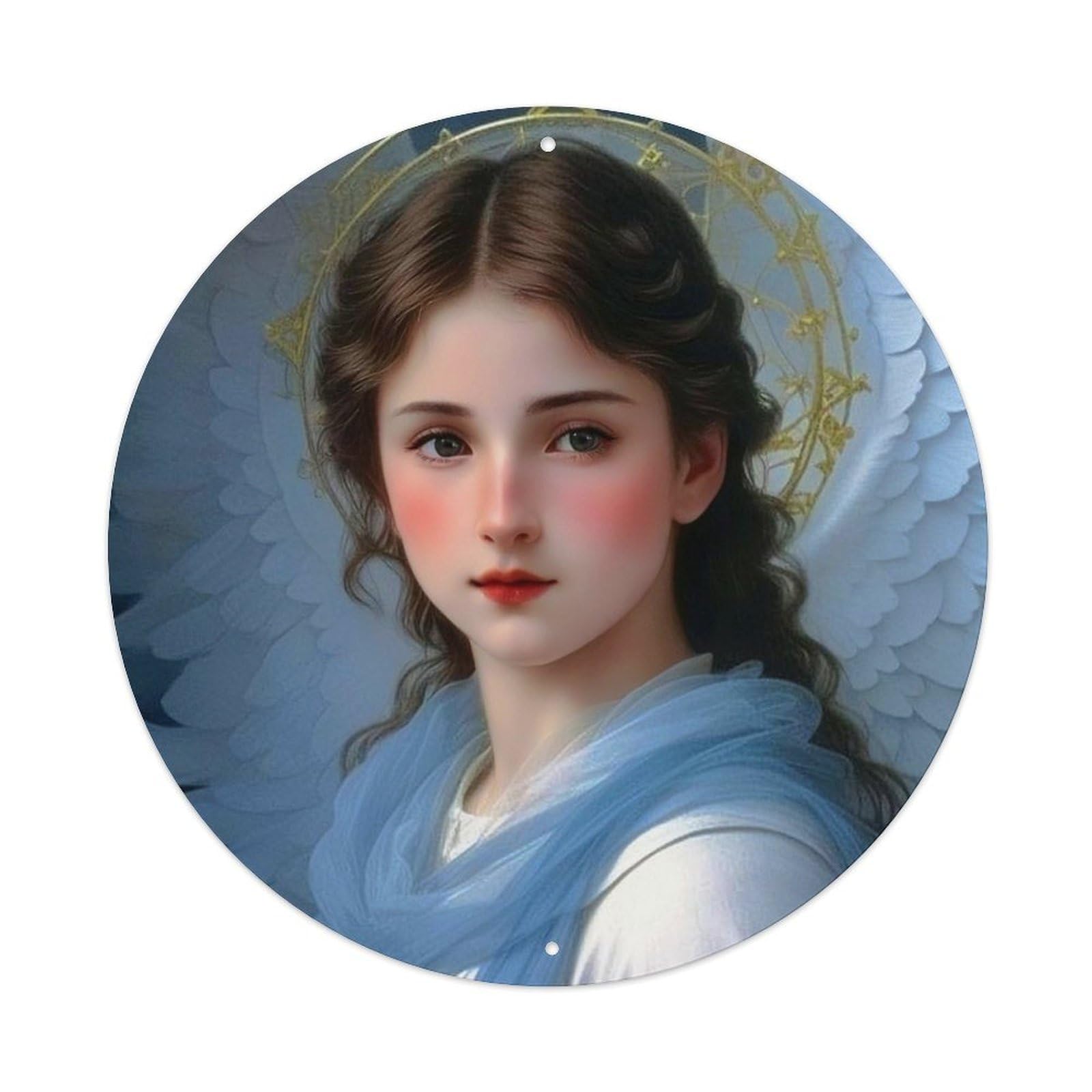 Beautiful Angel Vintage Angel Metal Tin Sign