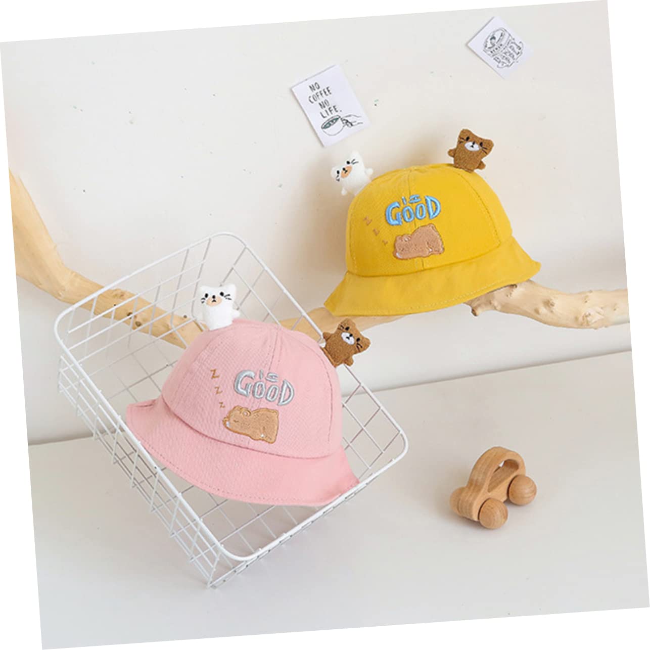 BESPORTBLE Cappello Sole per Cartoon Cappello Secchiello con Visiera Larga per Esterni per attività Comfort e UV per Ragazzi e Ragazze