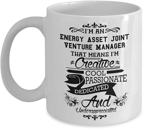 Energy Asset Joint Venture Manager Gifts - Coffee Mug For Energy Asset Joint Venture Manager, Creative Energy Asset Joint Venture ManagingOrganizer