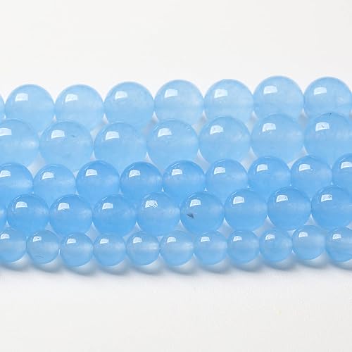 Miniatura 67 de 6mm 66pcs Natural White Porcelain Agates Stone Round Beads for Jewelry Making Spacer Loose Spacers Beads DIY Bracelets 15" Strand