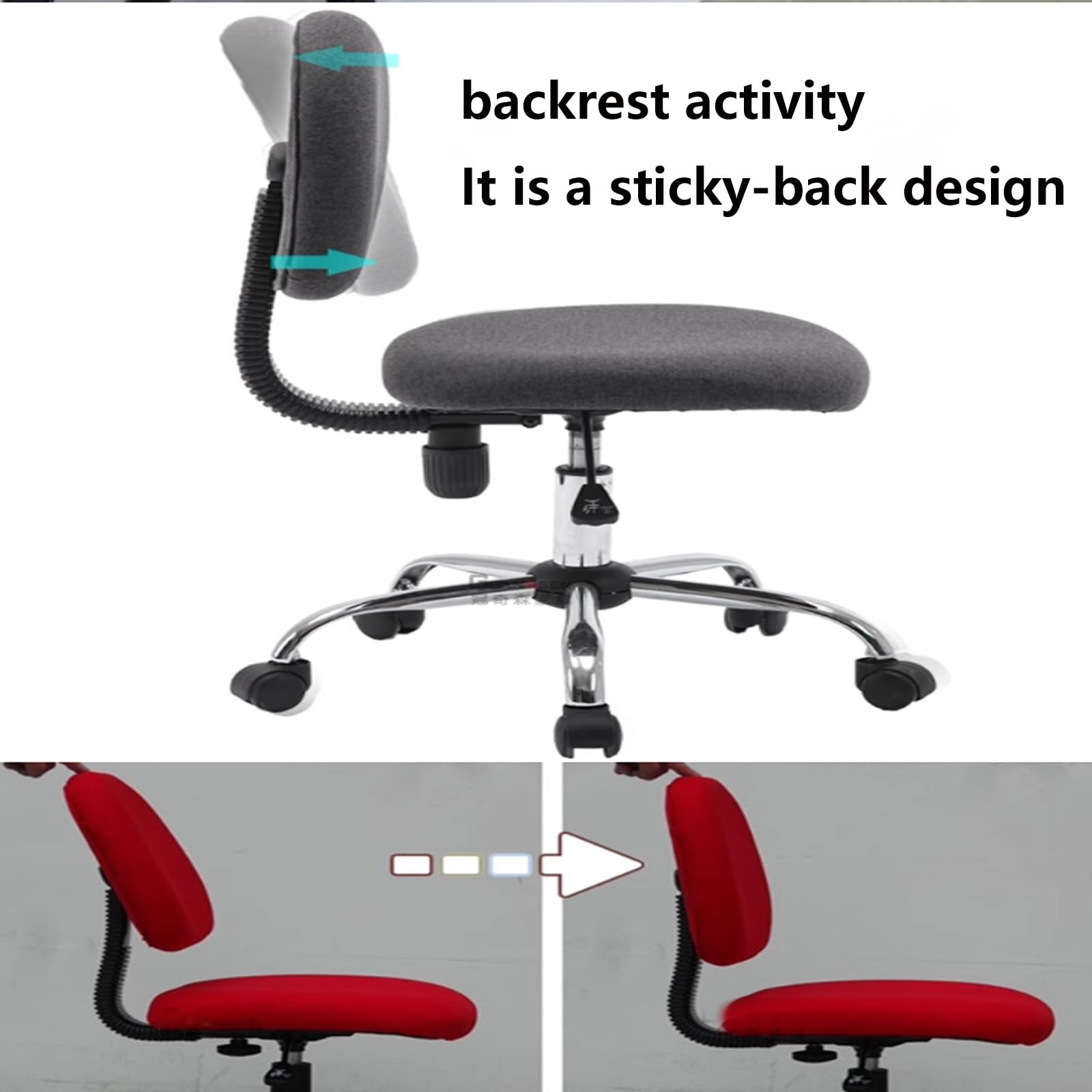 Sedia Girevole Per Scrivania Regolabile In Altezza E Schienale Regolabile Sedia Da Ufficio Ergonomica In Rete Per Ufficio A Casa Nero