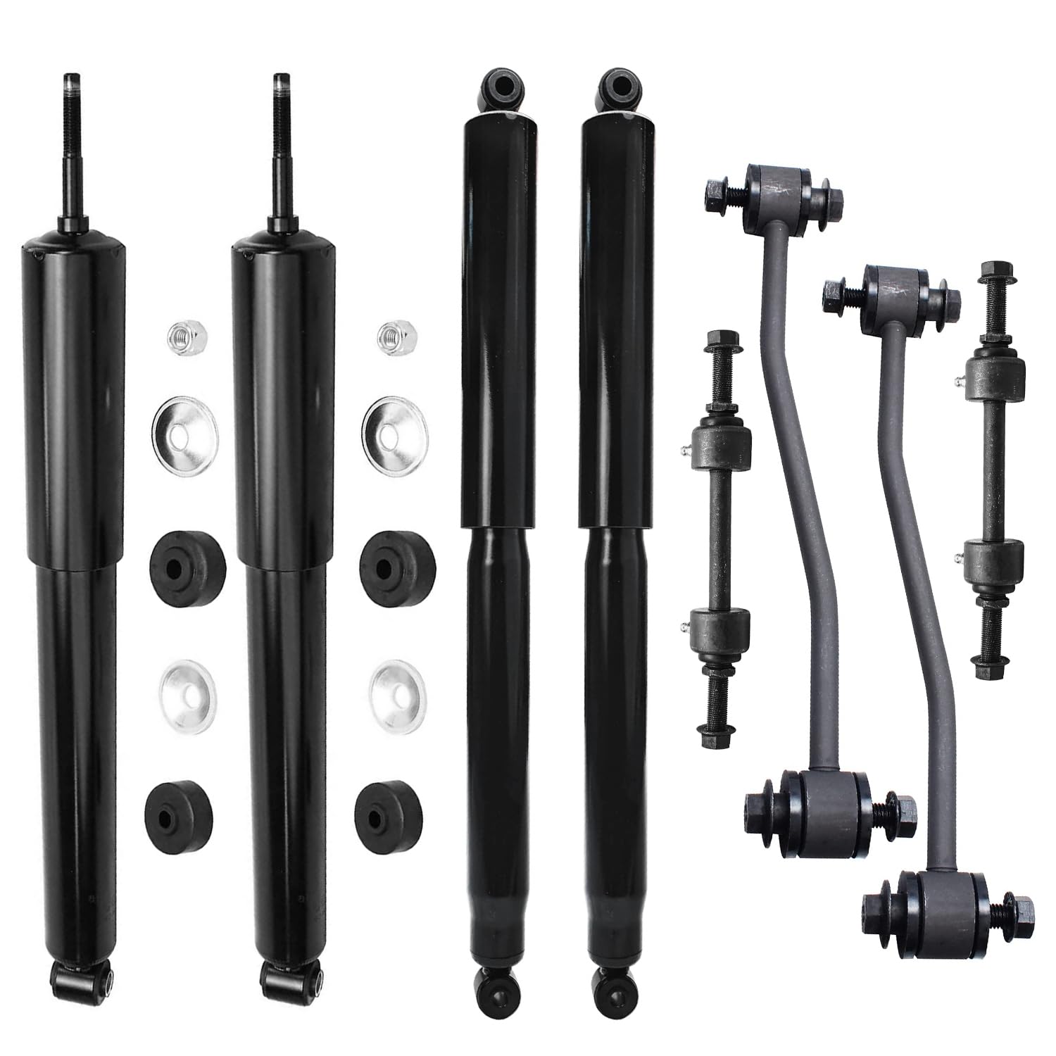 Detroit Axle - 4WD Shock Absorbers Kit for 2010-2016 Ford F-250