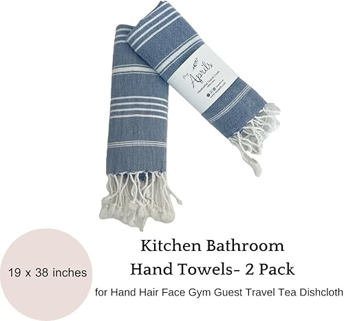 Vista 35 de Toallas de mano turcas, toalla de cocina, toalla de baño decorativa para té, paño de mano, cara, pelo, toallas de mano negras, toallas de mano