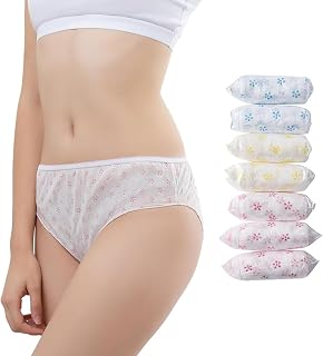 SIMPLISA® Cotton Disposable Panties for Women | Sanitary Panty for Travel, Spa Massage, Surgery, Hospital Stay | Period Pa... Price In India