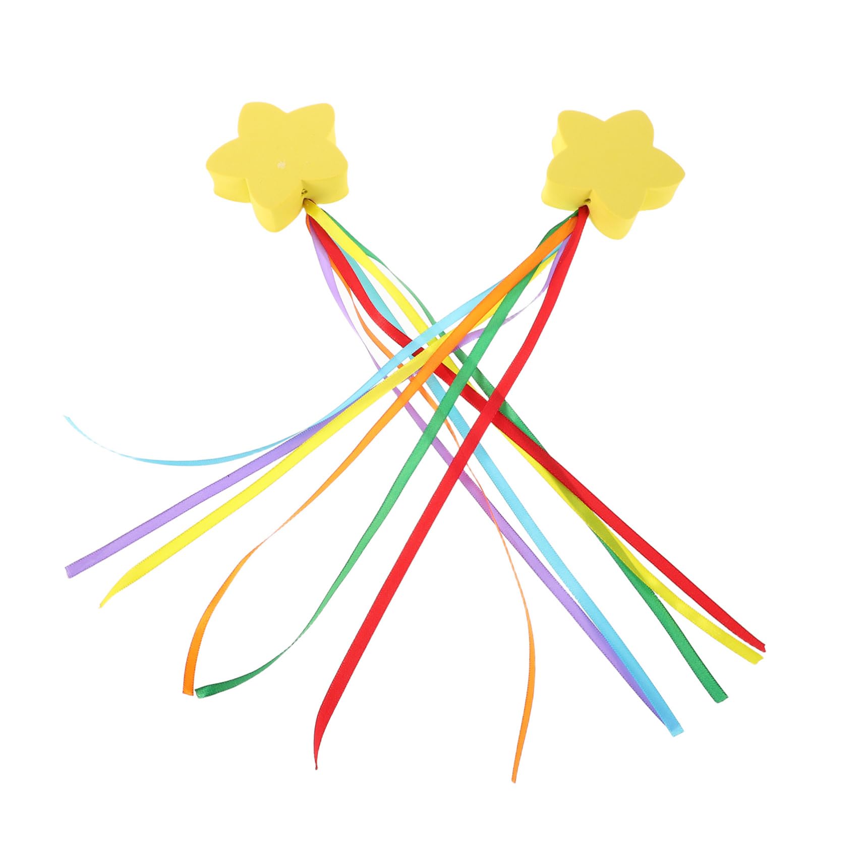 STOBAZA 2Pcs Star Shaped Car Roof Antenna Toppers Lightweight Secure Vehicle Decorations Easy Installation Exterior Accessories for Outdoor Travel Daily Use