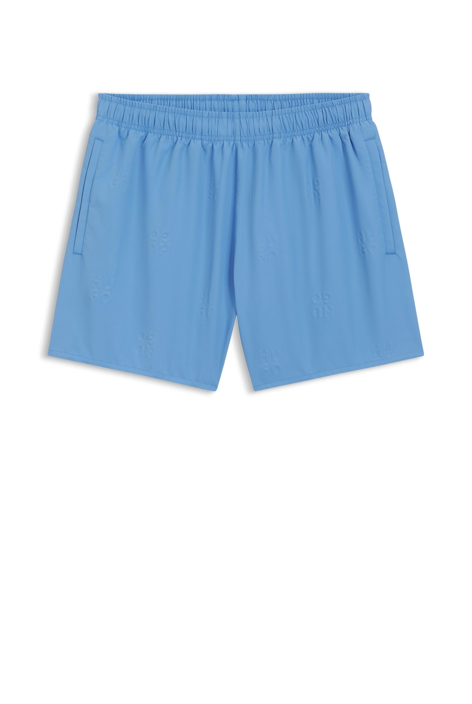 Short de bain HUGO bleu clair anti-gonflement et séchage rapide S