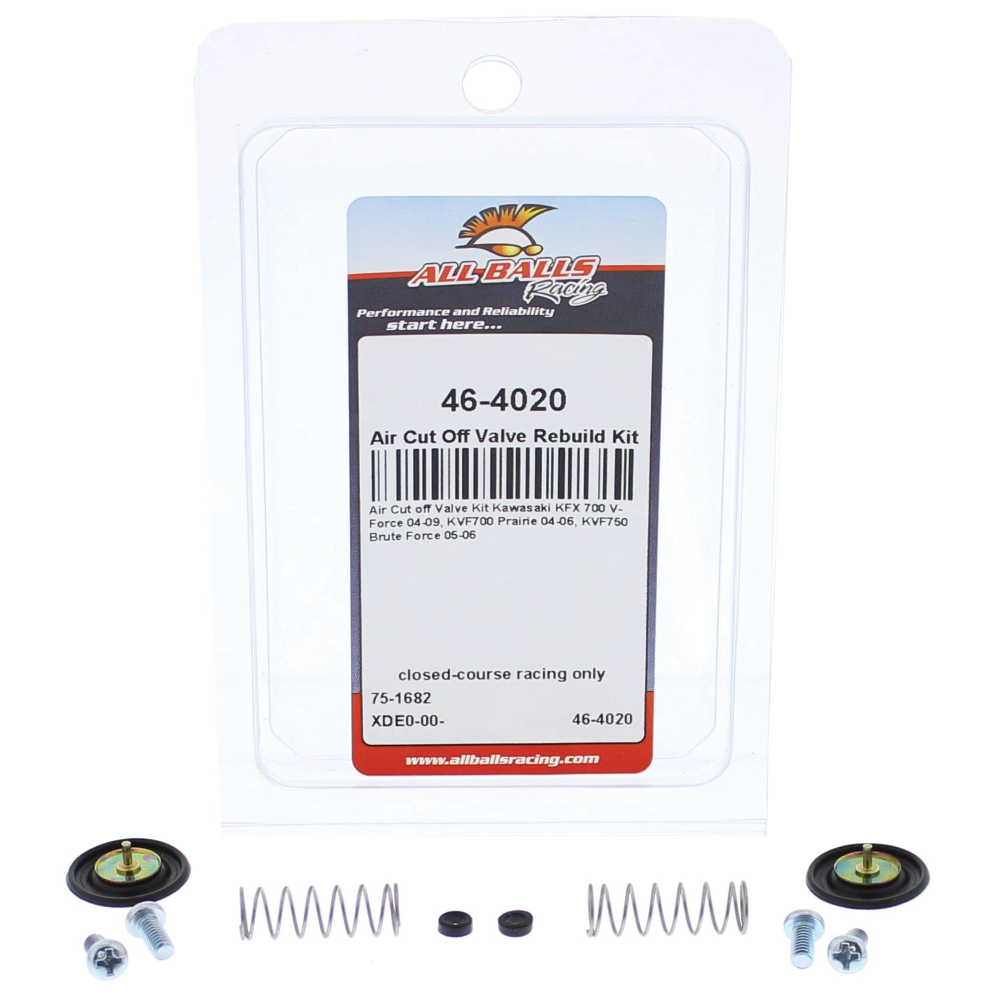 Amazon.com: All Balls Air Cut Off Valve Rebuild Kit 46-4020 for