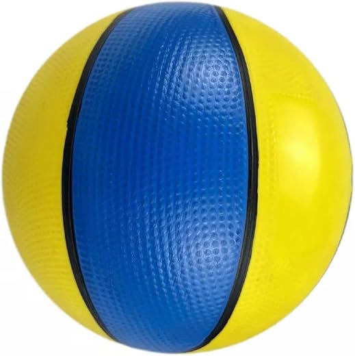 FunBlast Basketball for Kids - 8.5" Colorful Basketball Sports Toy - Extra Grip Silicon Rubber Beach Ball Sports Outdoor G...
