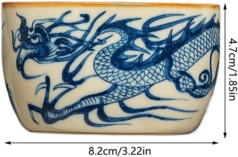 GSOUL Kungfu Tea cup Kitchen Party Exquisite Tea Cup Host Personal Ceramic Single Bowl Small Tea Cups