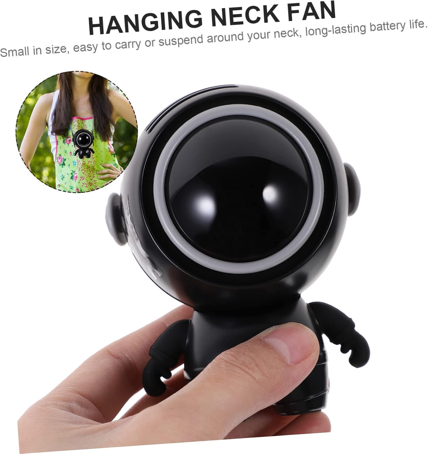 VSULZVNU 2pcs Astronauts Fan Usb Fans Hand-held Fan Mini Desk Fans Usb Charging Fan Personal Cooling Fan Cooling Neck Fan for Outdoor Mini Table Neck Fans Small Hanging Multifunction Child