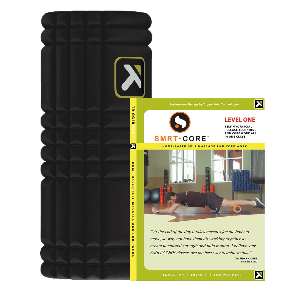 TriggerPoint GRID Foam Roller with SMRT-CORE Level 1 DVD