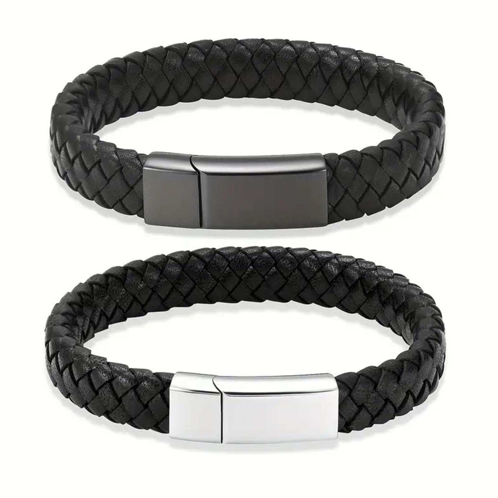 NEWFT 2Pieces Memorial for Pet Ashes Rustproof Adjust Cremation Urn Jewelry for Pet Cats Dogs Memorial