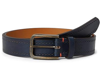 Johnston & Murphy 175th Anniversary Brogue Leather Belt Men