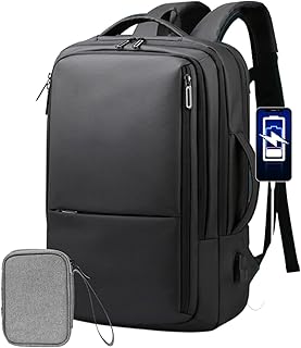 Mochila para computador viagem 40x20x30, vueling, Mochila de trabalho mulher/homem, mochila para portátil com USB, Imper...