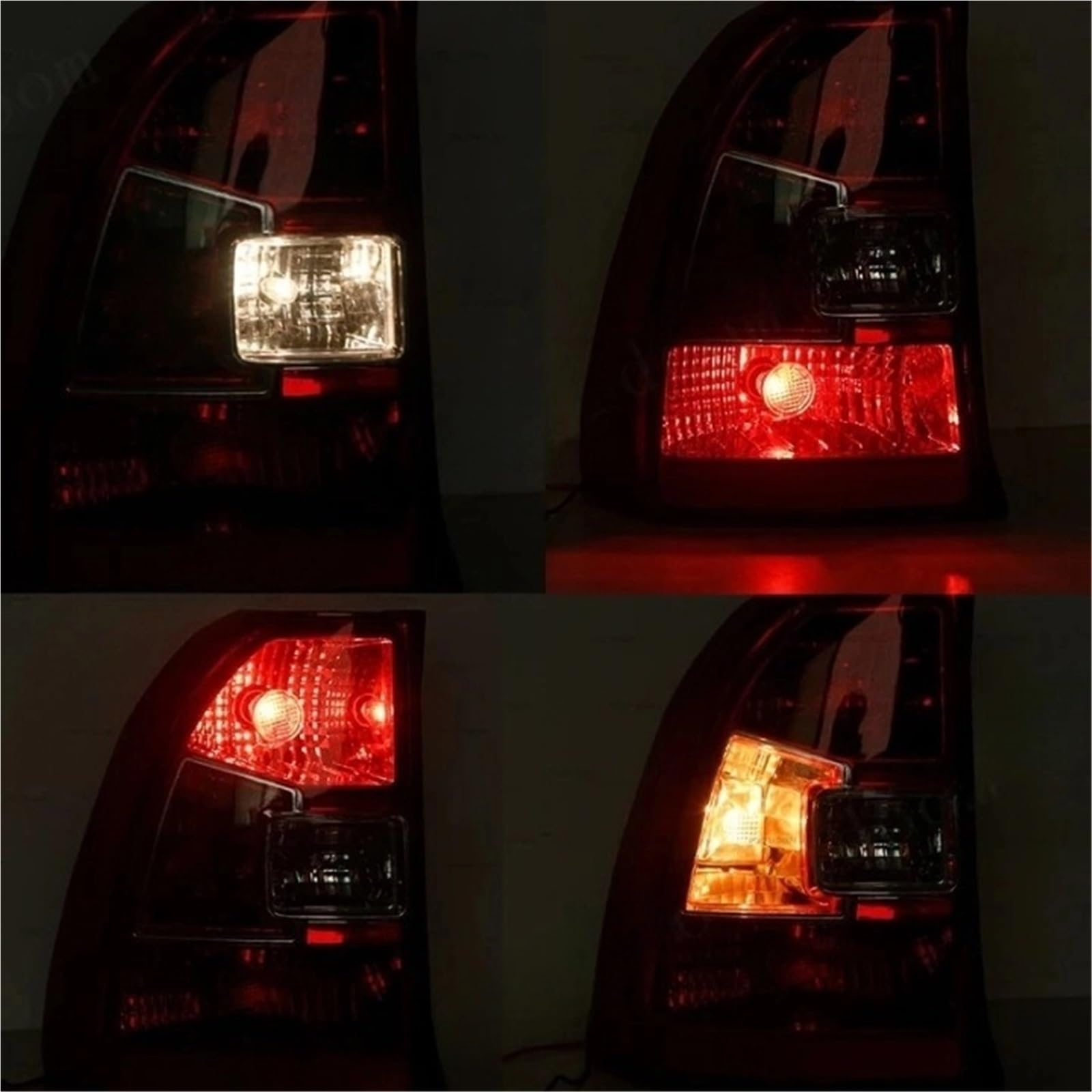 Tylne światło tylnego zderzaka samochodu kompatybilne z Sportage 2005-2010 lampa tylna światło hamowania światło tylne Taillamp (z żarówkami 1 po lewej stronie)(With Bulbs,1 Left)