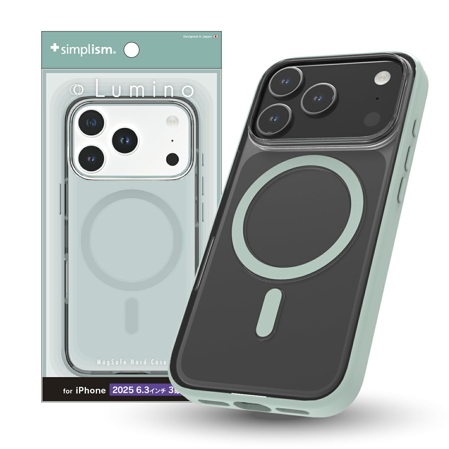 Amazon.co.jp: Simplism シンプリズム iPhone 17 Pro [Lumino] MagSafe