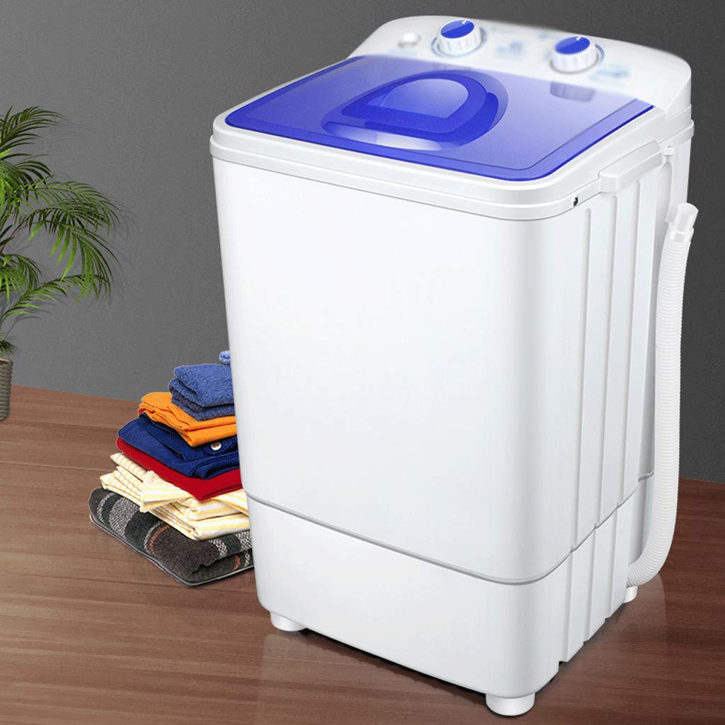 Lavadora Portátil,Lavadora Semiautomática,Capacidad de Lavado 5KG,Acero Inoxidable,para Apartamentos,Dormitorios de Camping.