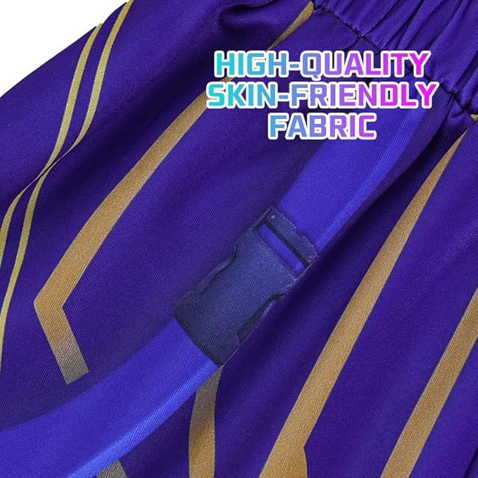 HIDLY HDC-001 Cute Halloween Demon Costume Pop Singer Outfit Set, Green, Size 7-8 Years, Premium Polyester Blend - 7