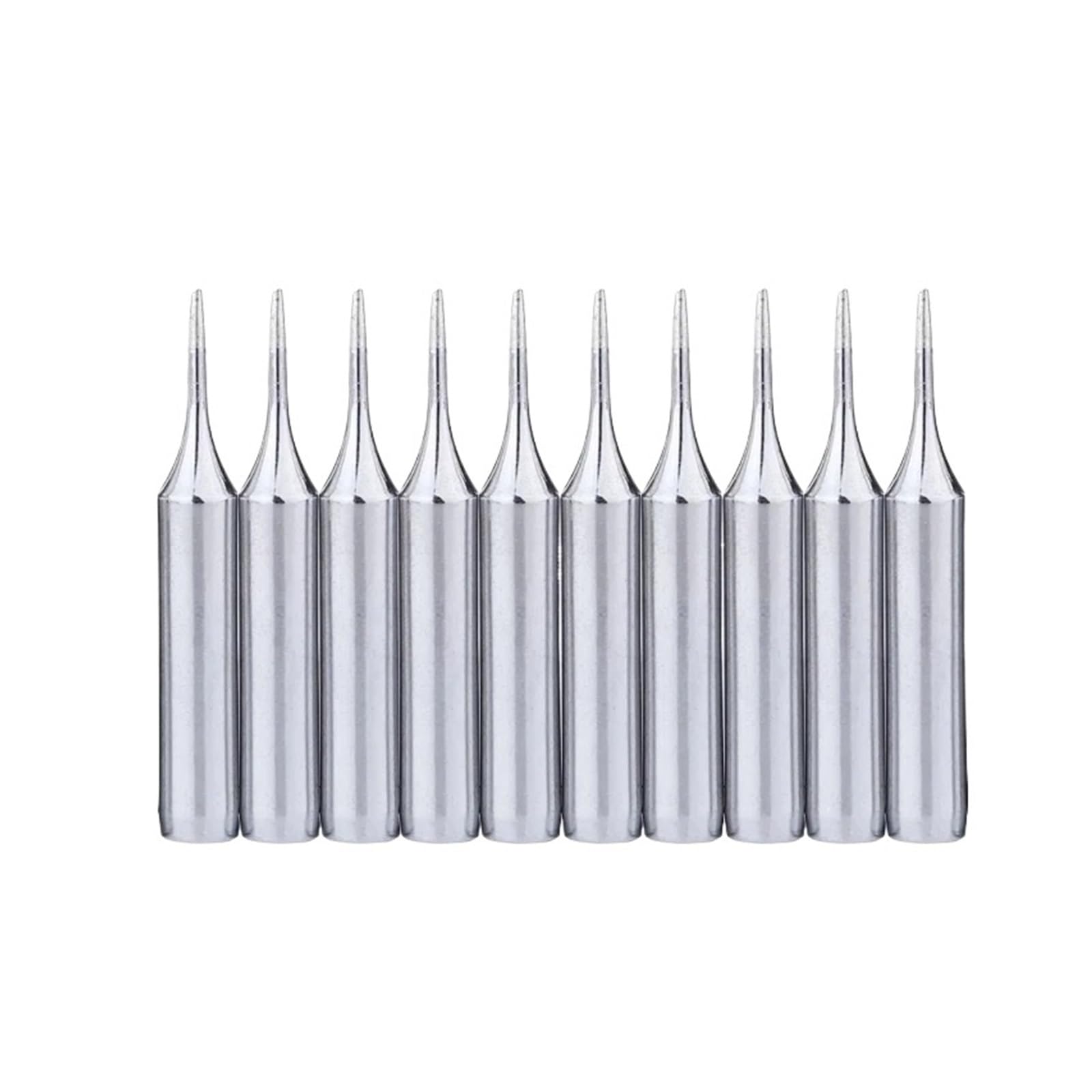 Pjfcewfdgx 10Pcs 900M-T-1C 10Pcs 900M-T-B Soldering Iron Head For Station Tools(10Pcs 900M-T-1C)