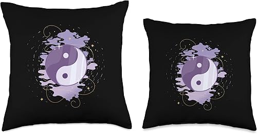 Miniatura 3 de Harmony in Purple - Almohada de 16 x 16 pulgadas, multicolor