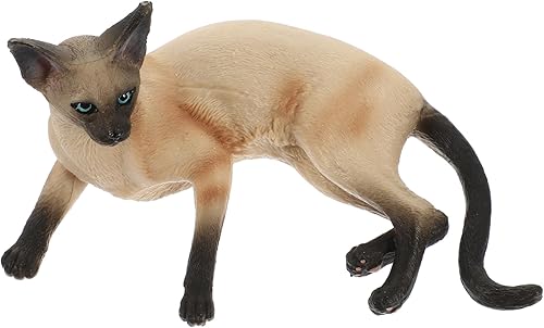 BRIGHTFUFU Realistic Cat Statue Cat Sculpture Decor Mini Cat Figures Toy Miniature Cat Toys Cat Animals Figures Educational Gift for Kids Boy Toys disponible en Yaxa Colombia