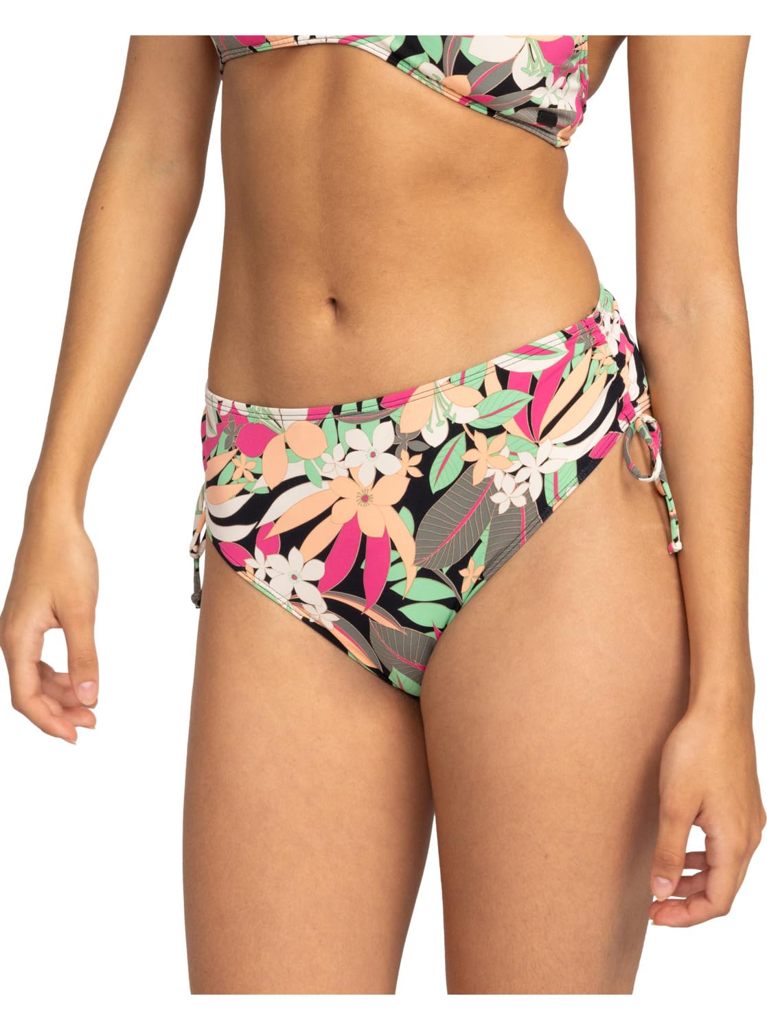 Roxy Printed Beach Classics - Braguita de Bikini de Cobertura Moderada para Mujer