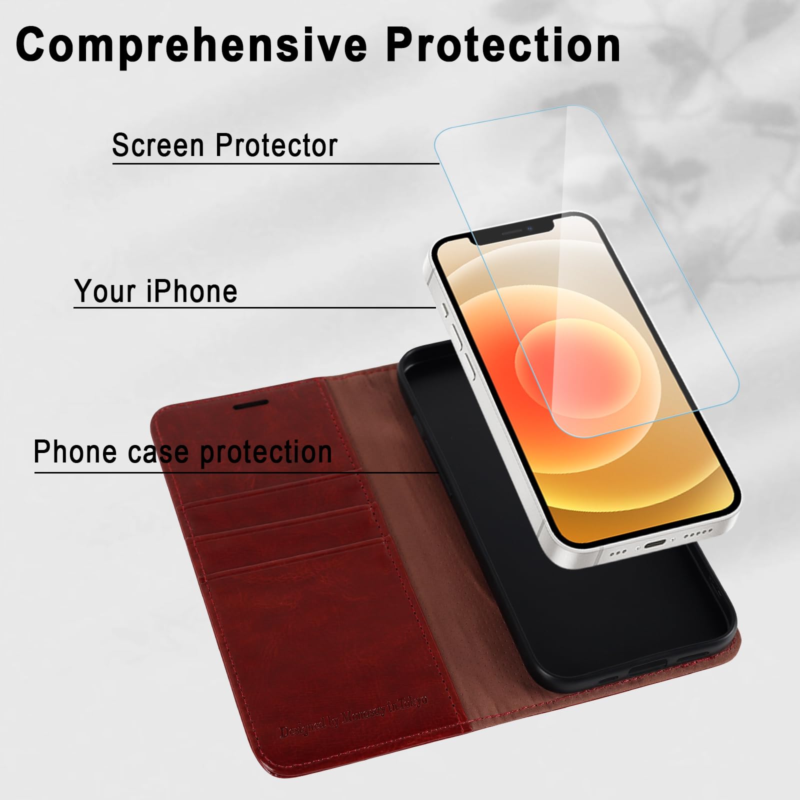 Amazon.com: MONASAY Wallet Case Compatible for iPhone 11