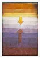 額装品/Scheidung abends 1922/パウル クレー Paul Klee: Scheidung Abends (Separation in the Evening
