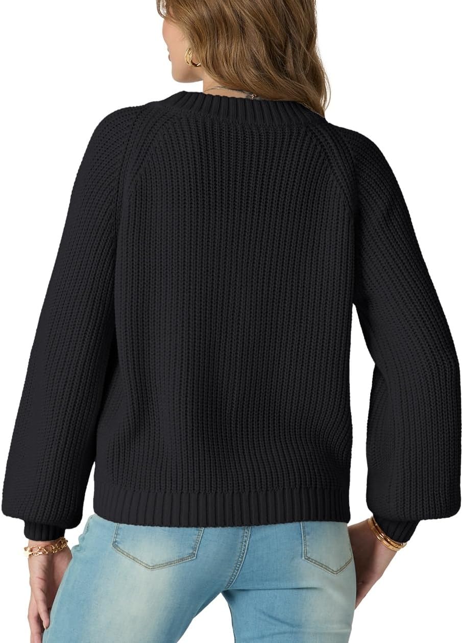 GRECERELLE Women's Cardigan Sweater Thick Knitted Open Front Long Sleeve Button Up Loose Casual Oversized Outerwear, S-2XL - Image 6